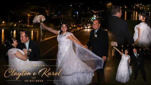 Casamento de Clayton e Karol — Uma História de Amor Registrada para Sempre
